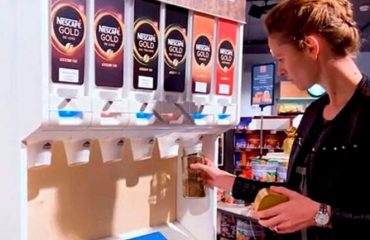 Nestlé testa equipamento que elimina embalagens em pontos de venda